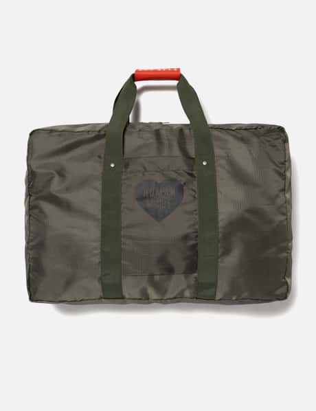 Human Made PACKABLE BOSTON BAG - Lightweight, packable 23L ripstop 