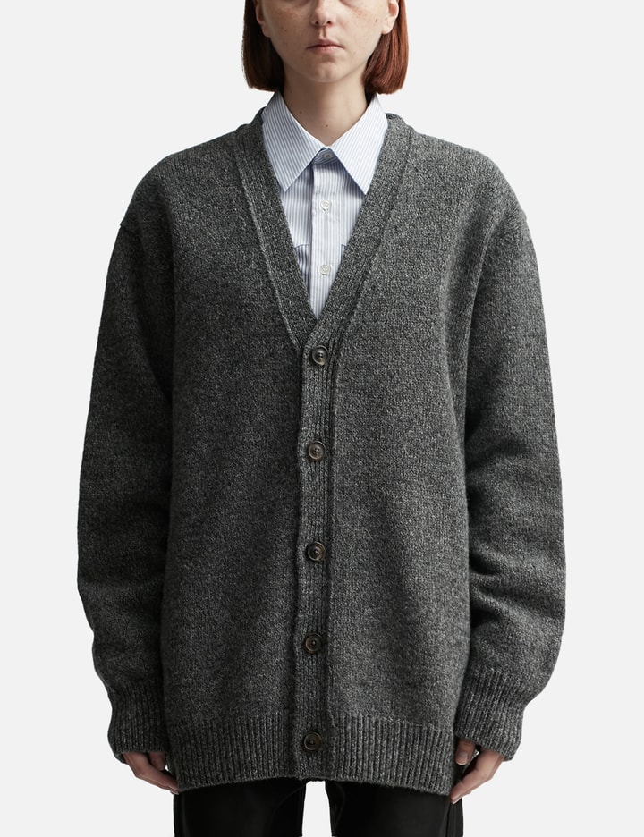 Shetland Wool Knit Cardigan Placeholder Image