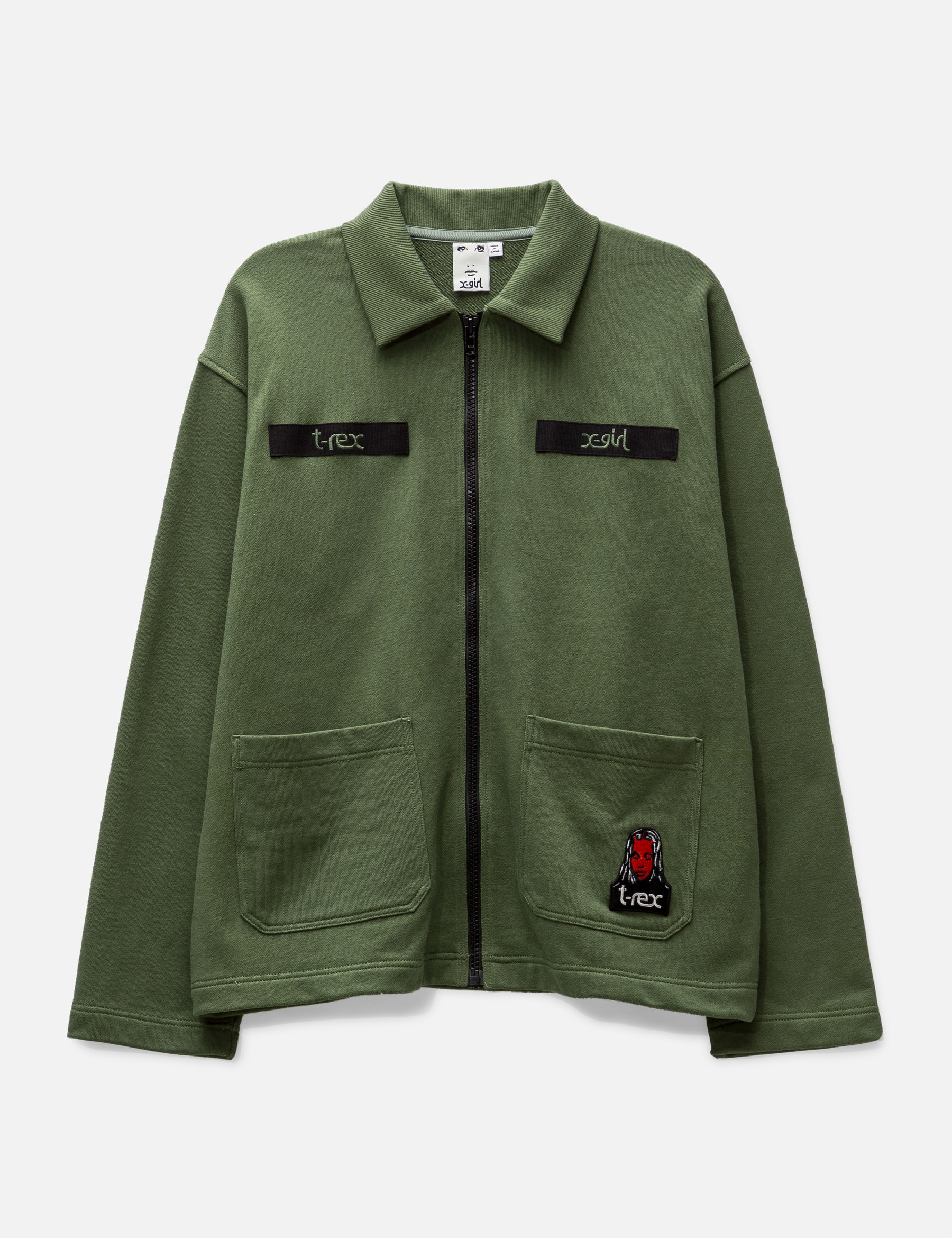X-Girl × T-REX Sweat Jacket view 16