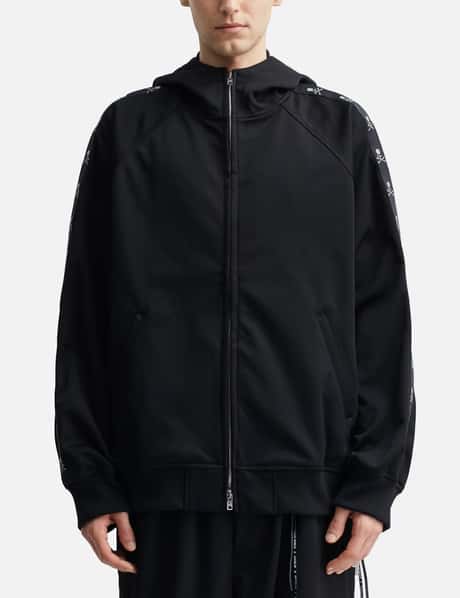 Side Taped Hooded OVS Track Jacket view 12