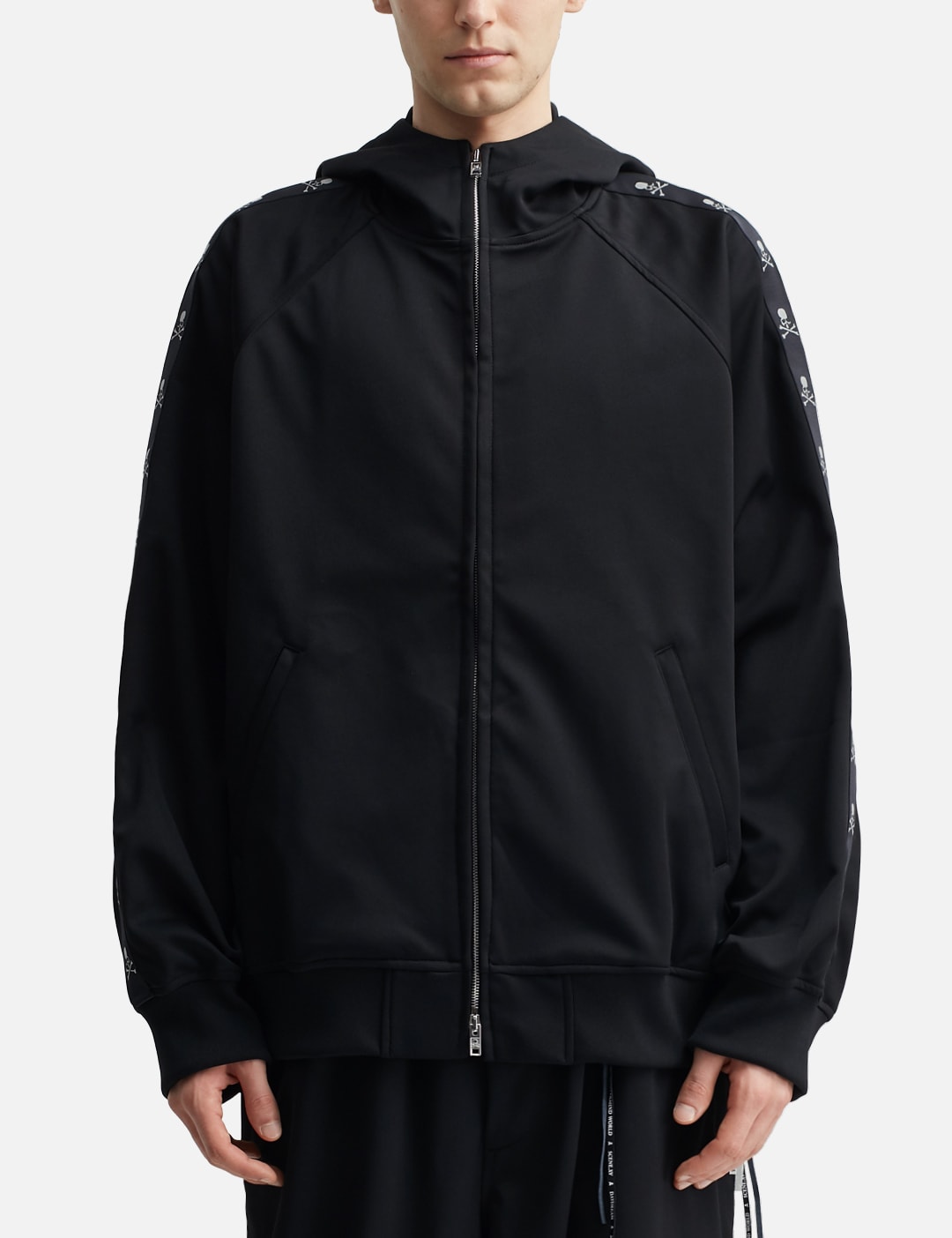 Side Taped Hooded OVS Track Jacket view 13