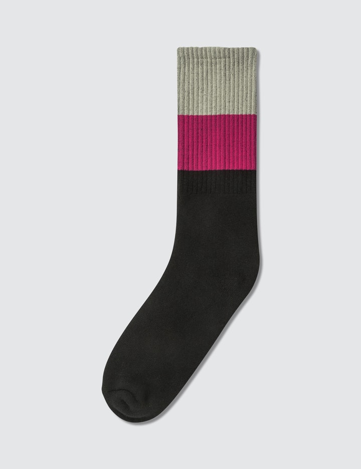 Striped Logo Socks Placeholder Image