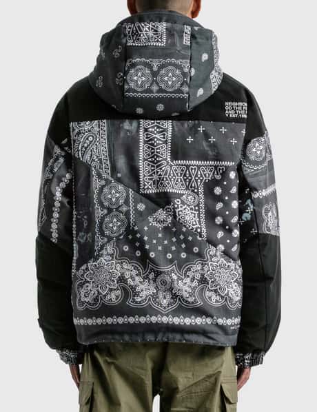NEIGHBORHOOD Bandana Chopped Down Jacket HBX