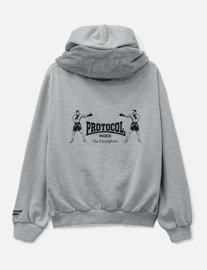 Protocol-Index Terry Towel Zip Hoodie