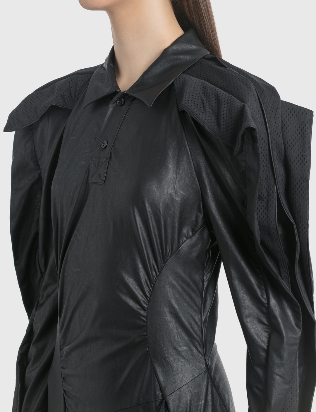 Vegan Leather Dress view 10