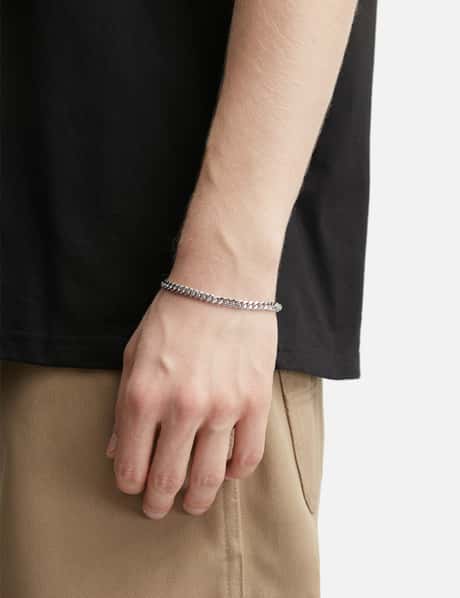 TOM WOOD - Curb Bracelet L | HBX - Globally Curated Fashion and 
