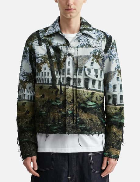 Gobelin Weave Trucker Jacket view 10