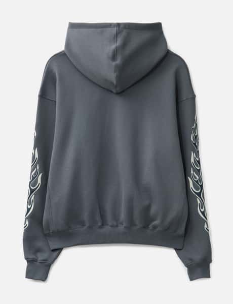 Leather Flame Hoodie view 6