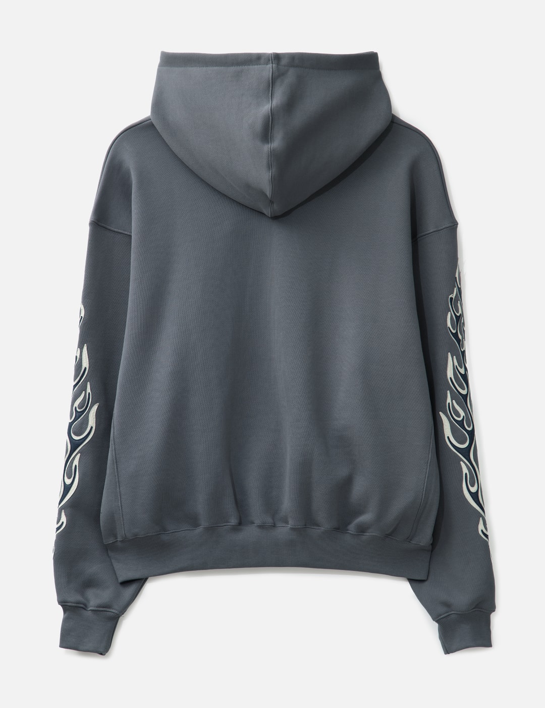 Leather Flame Hoodie view 7