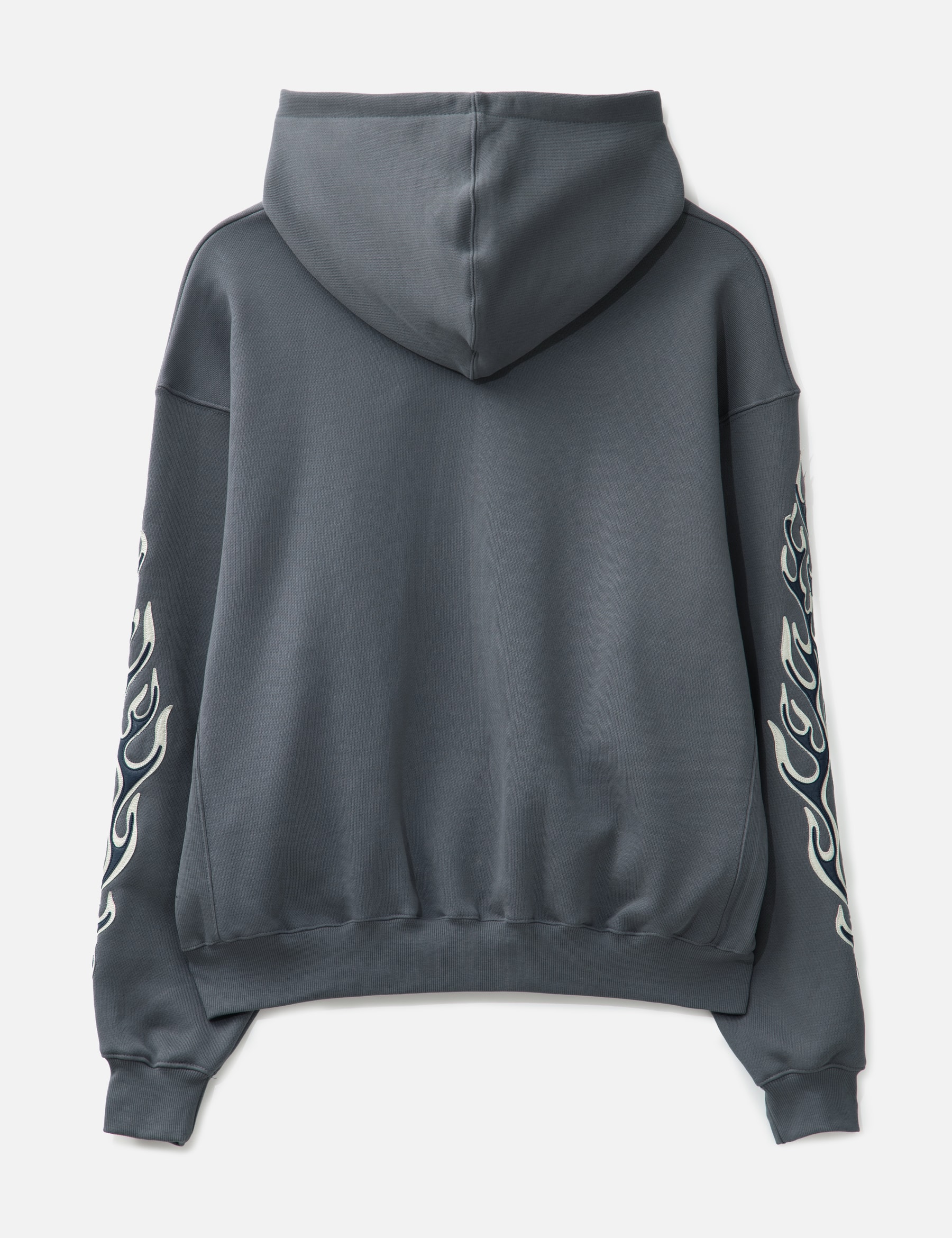 Leather Flame Hoodie view 11