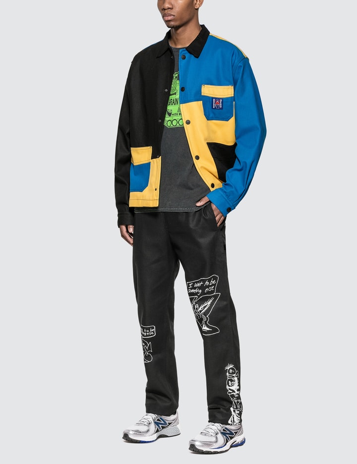 Printed Canvas Carpenter Pants Placeholder Image