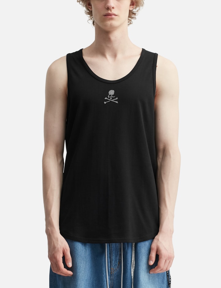 Mastermind Japan Glass Beaded Oopwheel Tank Top