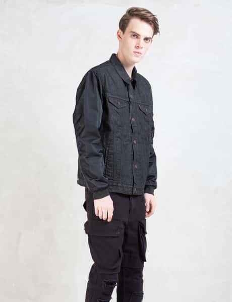 Levi's Thermore Hybrid Trucker Alpha Denim Jacket HBX