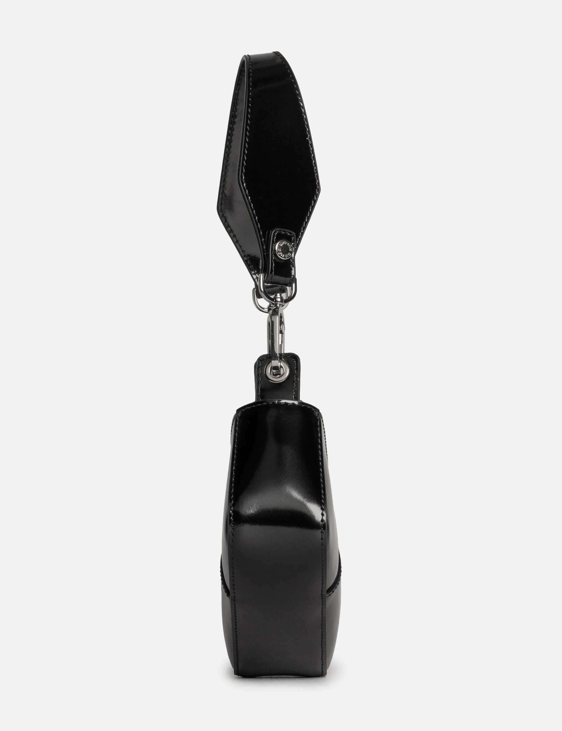 Venere Cube Mini Black Semi Patent Leather view 20