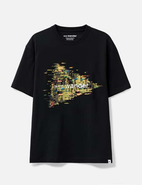 and wander Noizy Logo Printed T-shirt