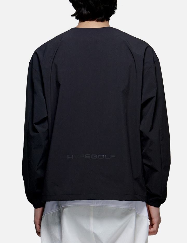 Hypegolf X Post Archive Faction (paf) Woven Track Top In Black