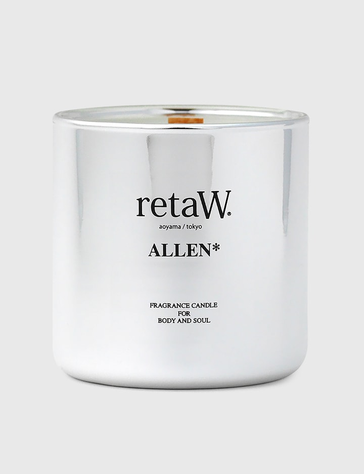 ALLEN* Metallic Silver Fragrance Candle Placeholder Image