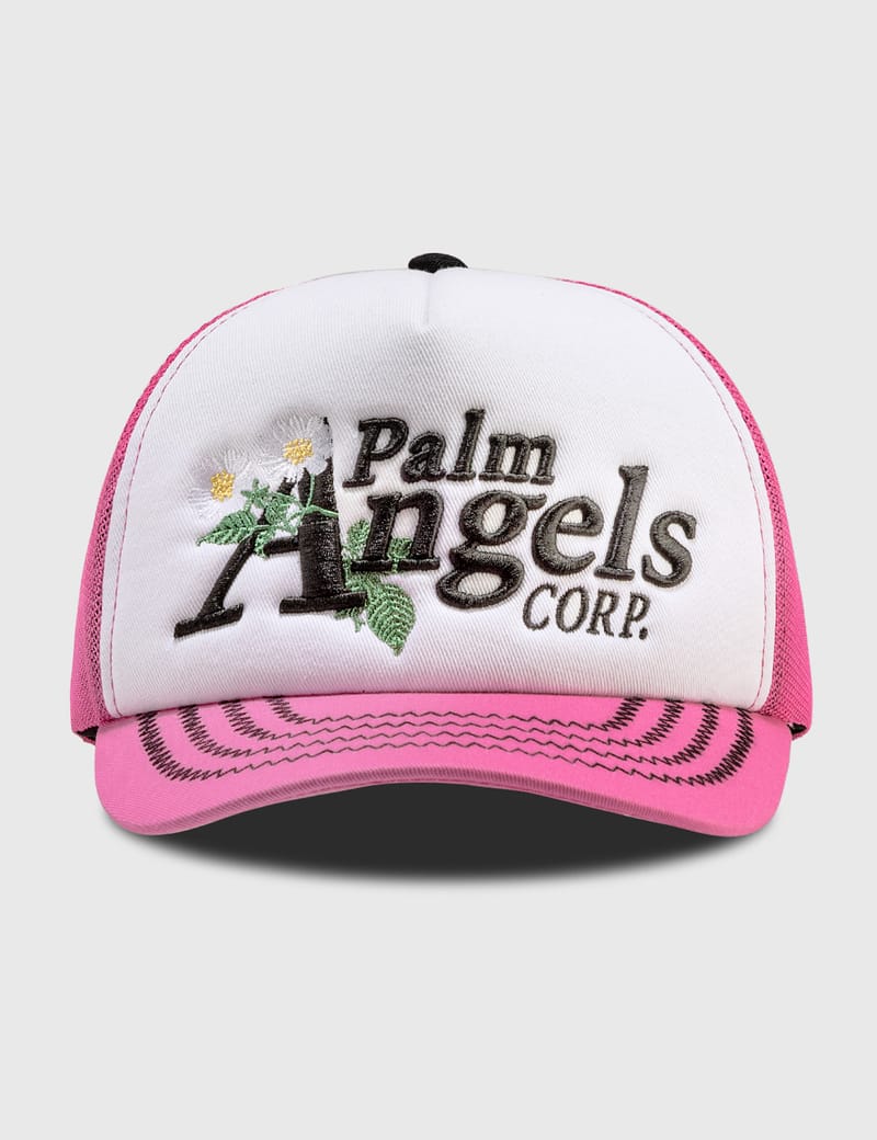 palm angels daisy logo hat