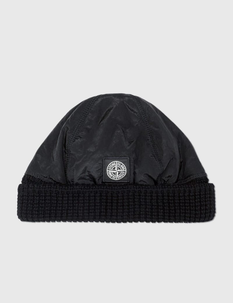 Stone Island - Nylon Wool Beanie | HBX 