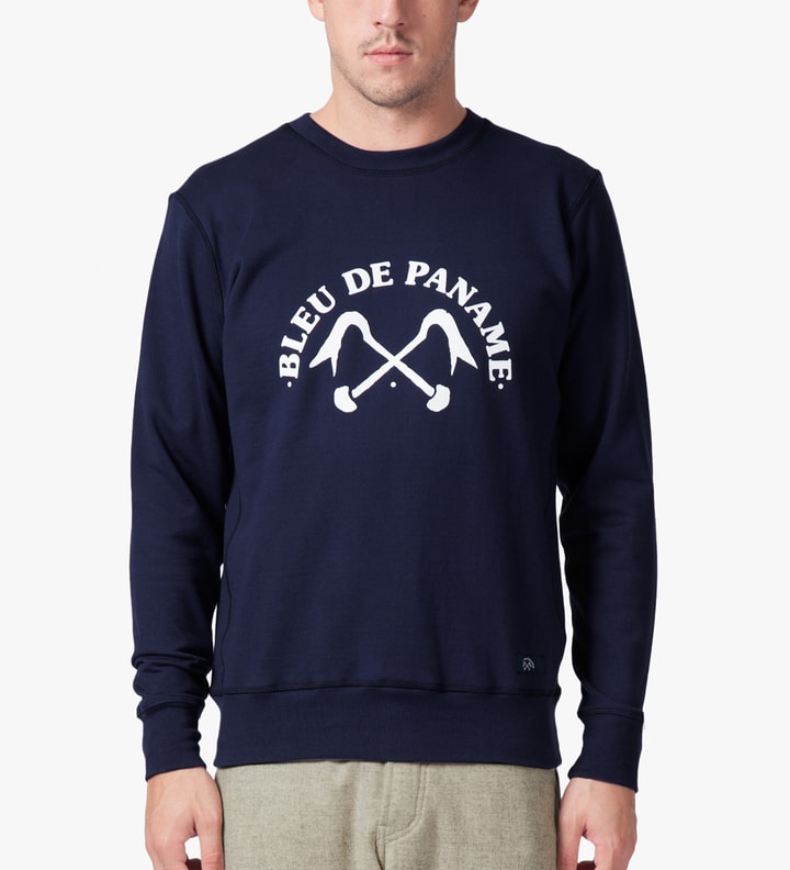 Bleu Nuit Uni Logo Sweater Placeholder Image