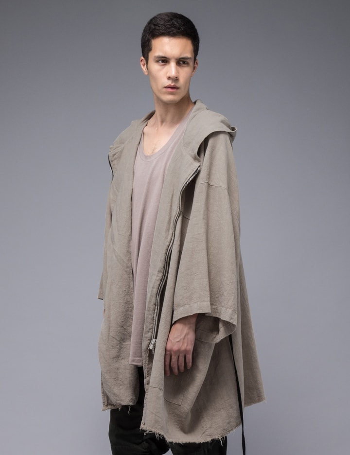 Linen 3/4 Sleeve Parka Placeholder Image