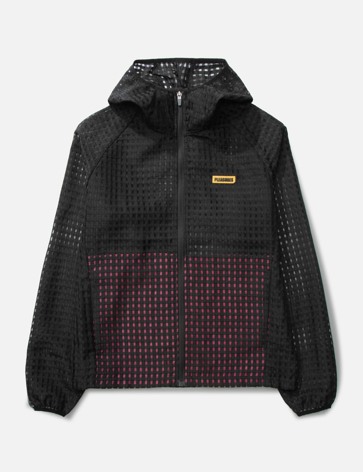 Pleasures System Plaid Hooded Jacket