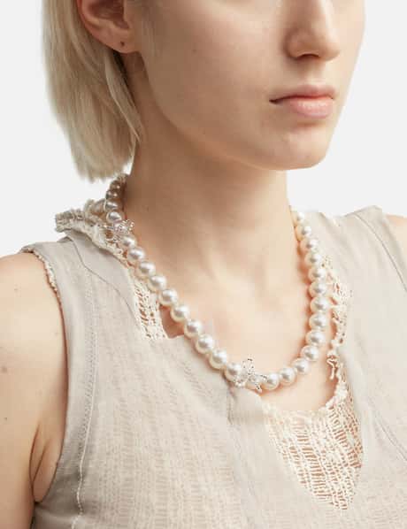 Mother Of Pearl Bow Necklace view 5