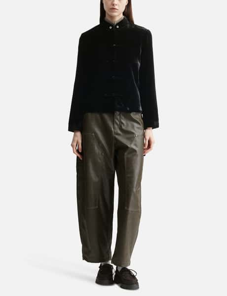 Reset Velvet Stand-Collar Jacket view 14
