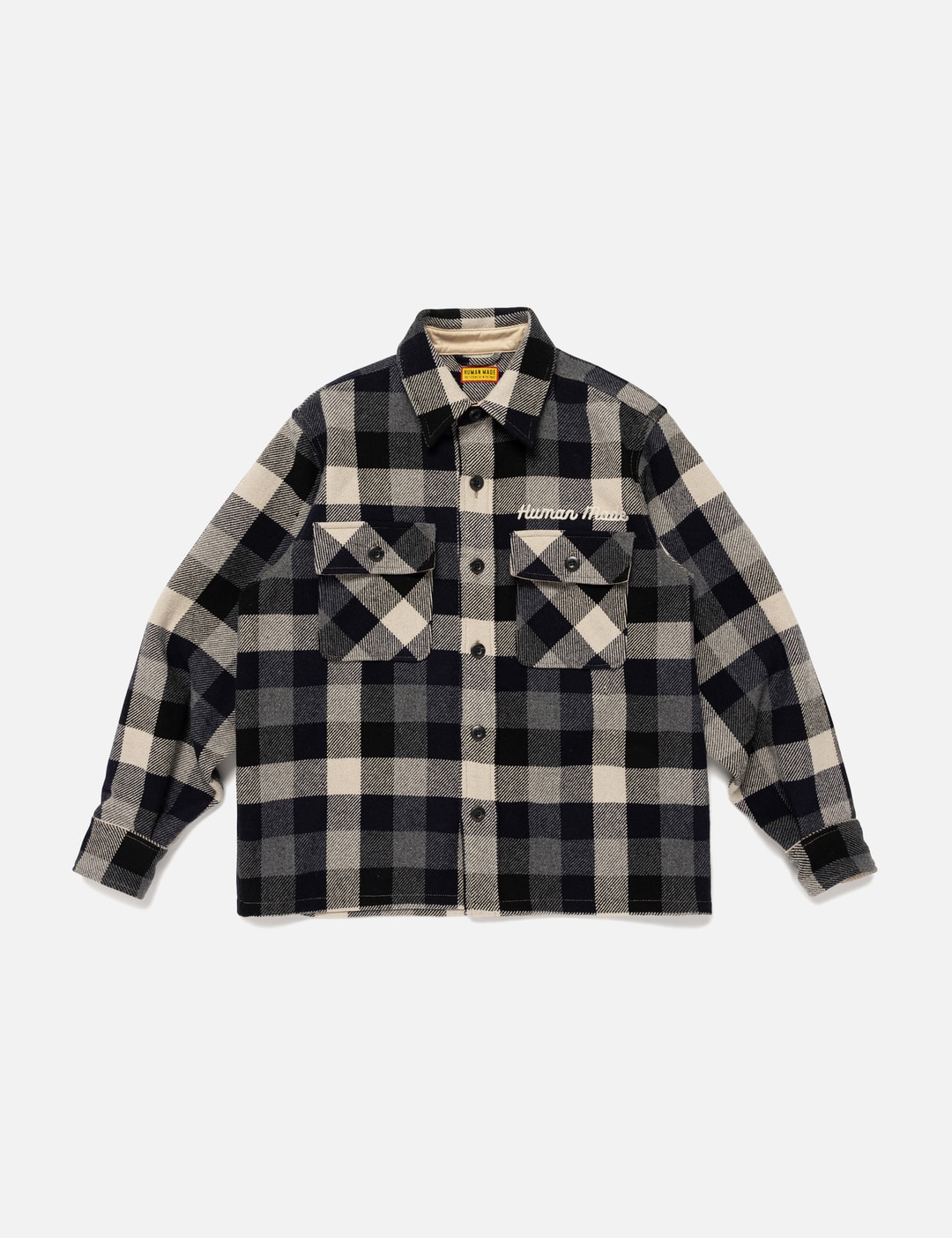 Wool Check Shirt Jacket