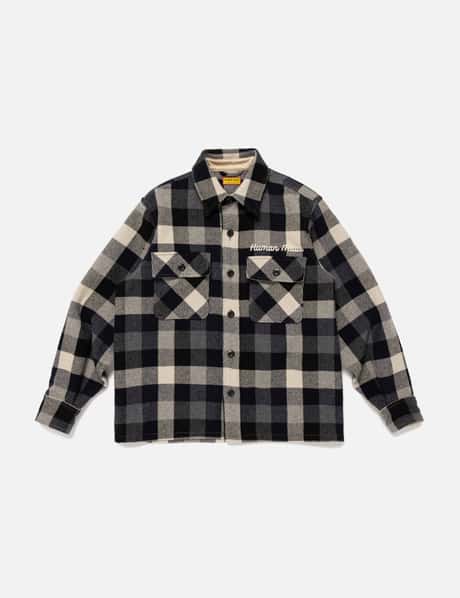 ヒューマンメイド Wool Check Shirt Jacket