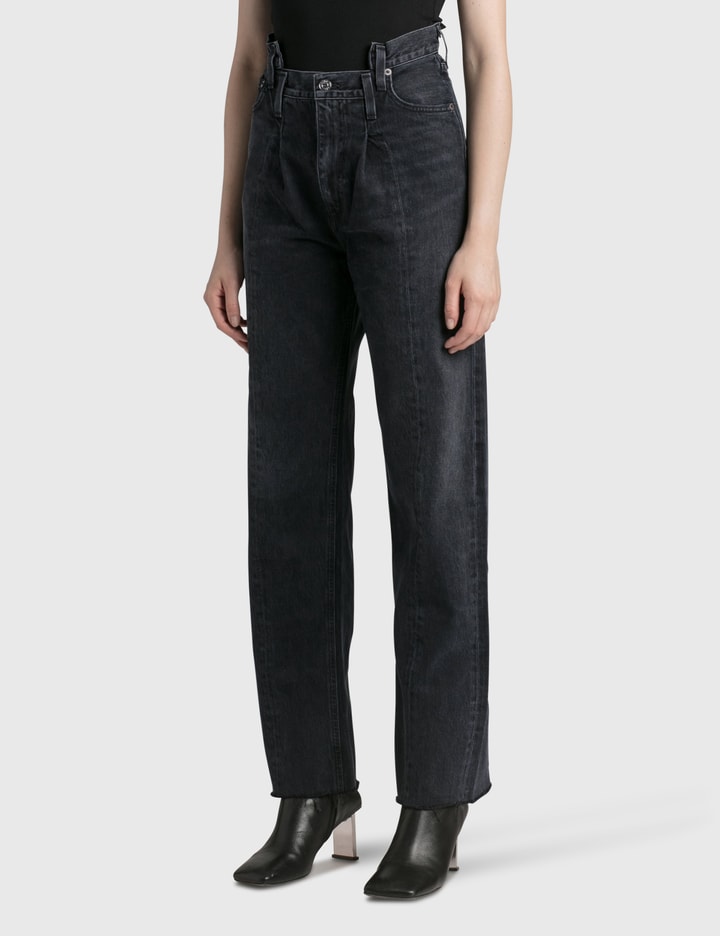 Pieced Angled Jeans Placeholder Image