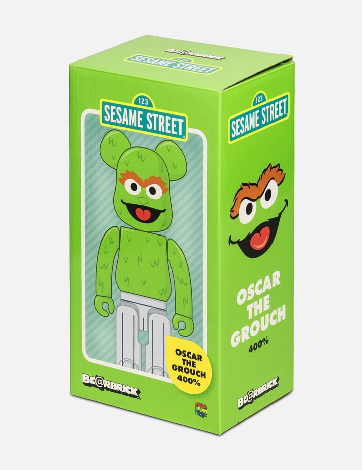 Medicom Toy 400% Oscar The Grouch Be@Rbrick