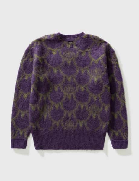 South2 West8 Loose Fit V Neck Sweater HBX