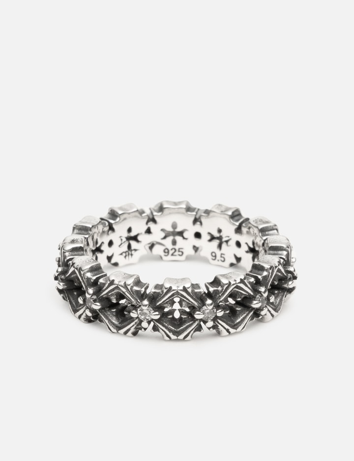 CRUCIS Quadruplets Classic Oxidised Ring