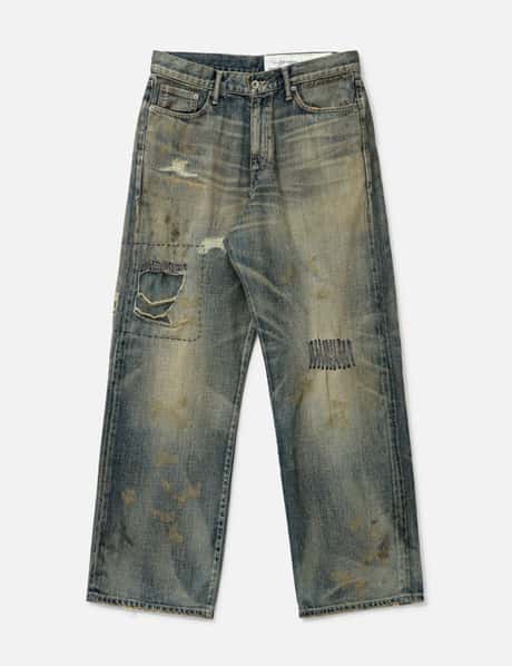 NEIGHBORHOOD SAVAGE DENIM DP WIDE PANTS