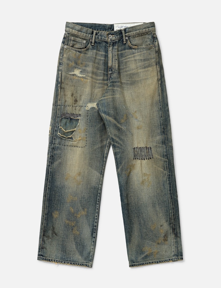 SAVAGE DENIM DP WIDE PANTS Placeholder Image