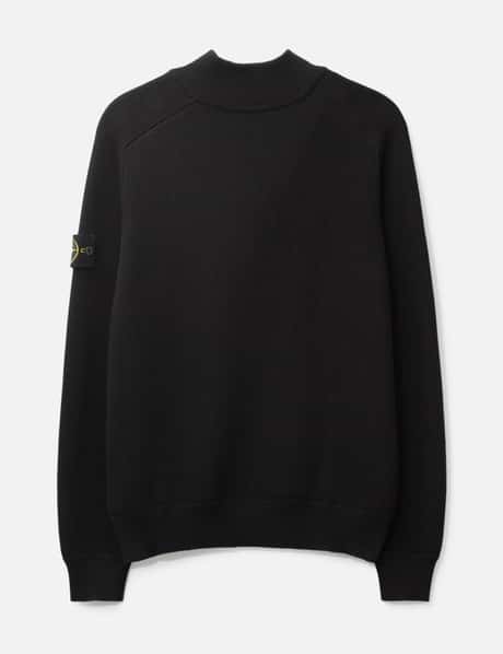 Half Zip Waffle Knit view 8