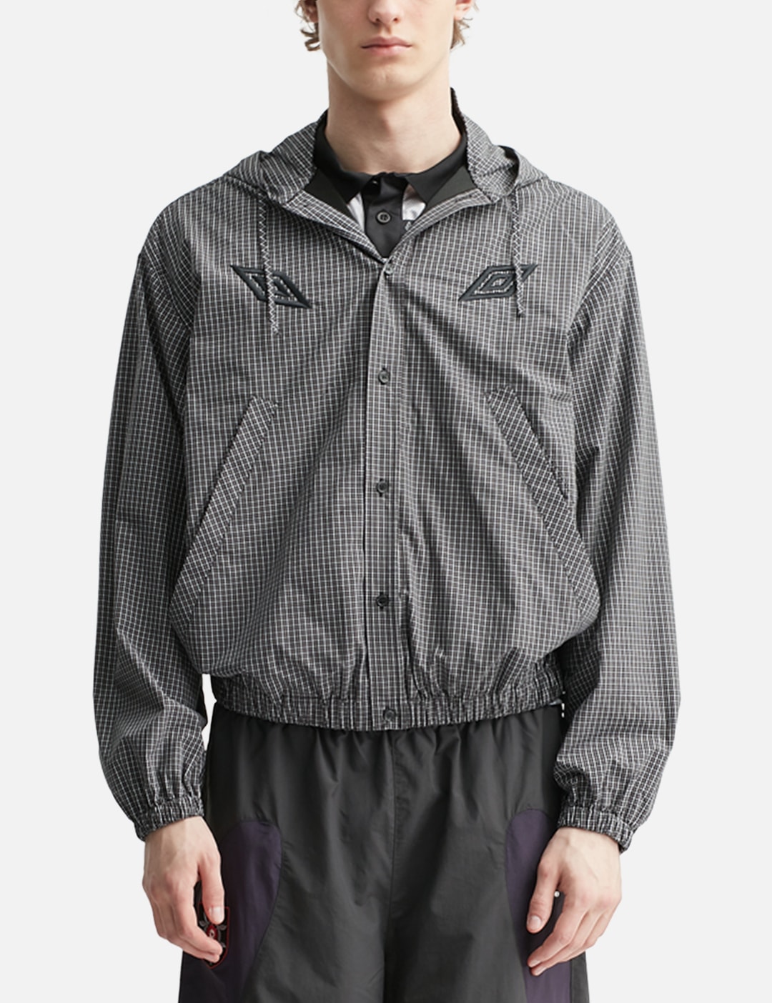X Slam Jam Gingham Masked Shirt view 12