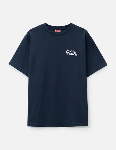 Kenzo 'Kenzo Heart' Oversized Embroidered T-shirt