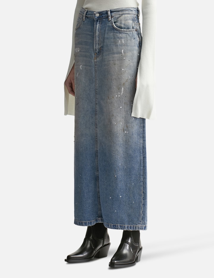 Philo Trafalgar Long Denim Skirt Placeholder Image