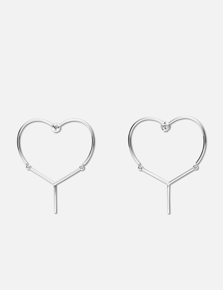 Mini Y Heart Earrings Placeholder Image