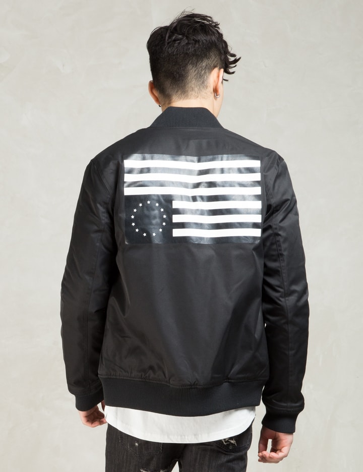 Black Lewis Bomber Jacket Placeholder Image