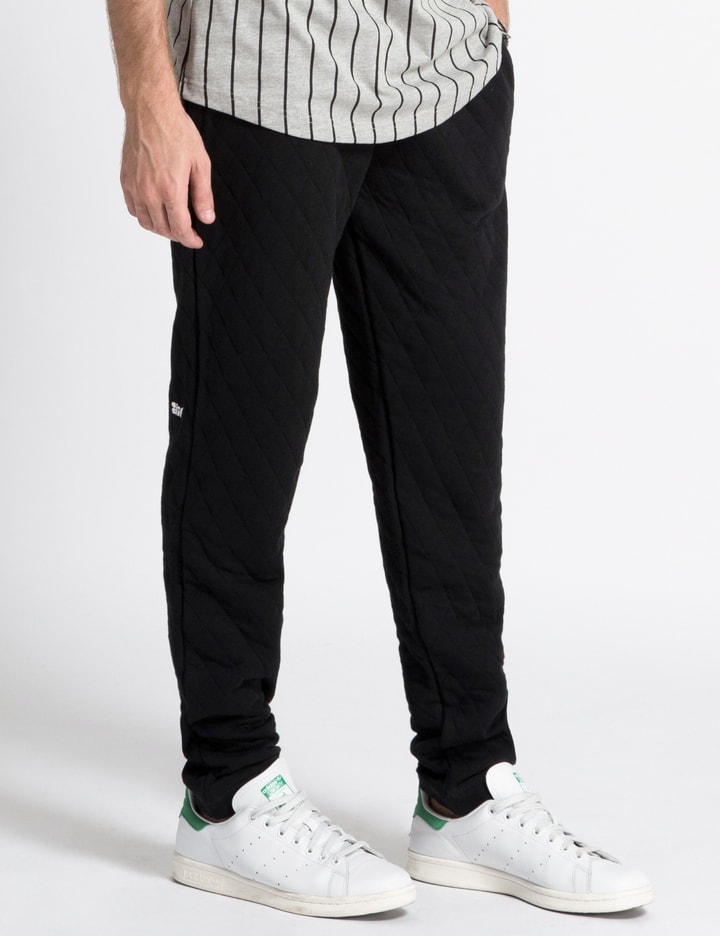 Black Diamond Quilt Sweatpants Placeholder Image