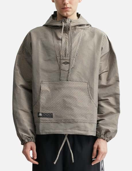 Umbro Umbro x Slam Jam Masked Check Anorak - Italian-made check