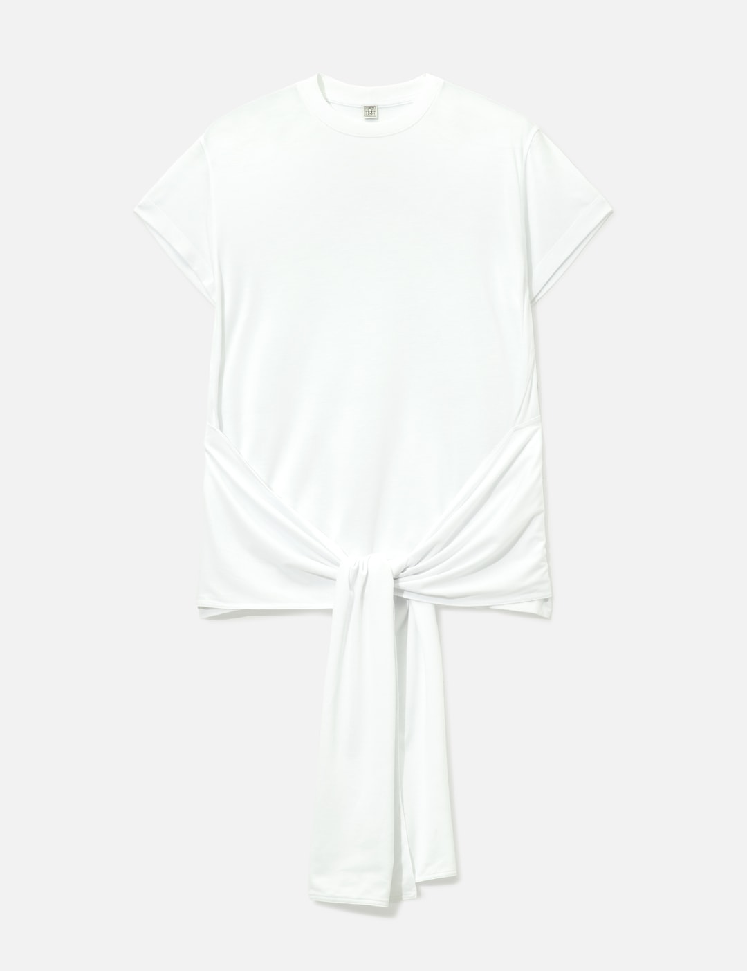 Tie-Waist Jersey Top view 7