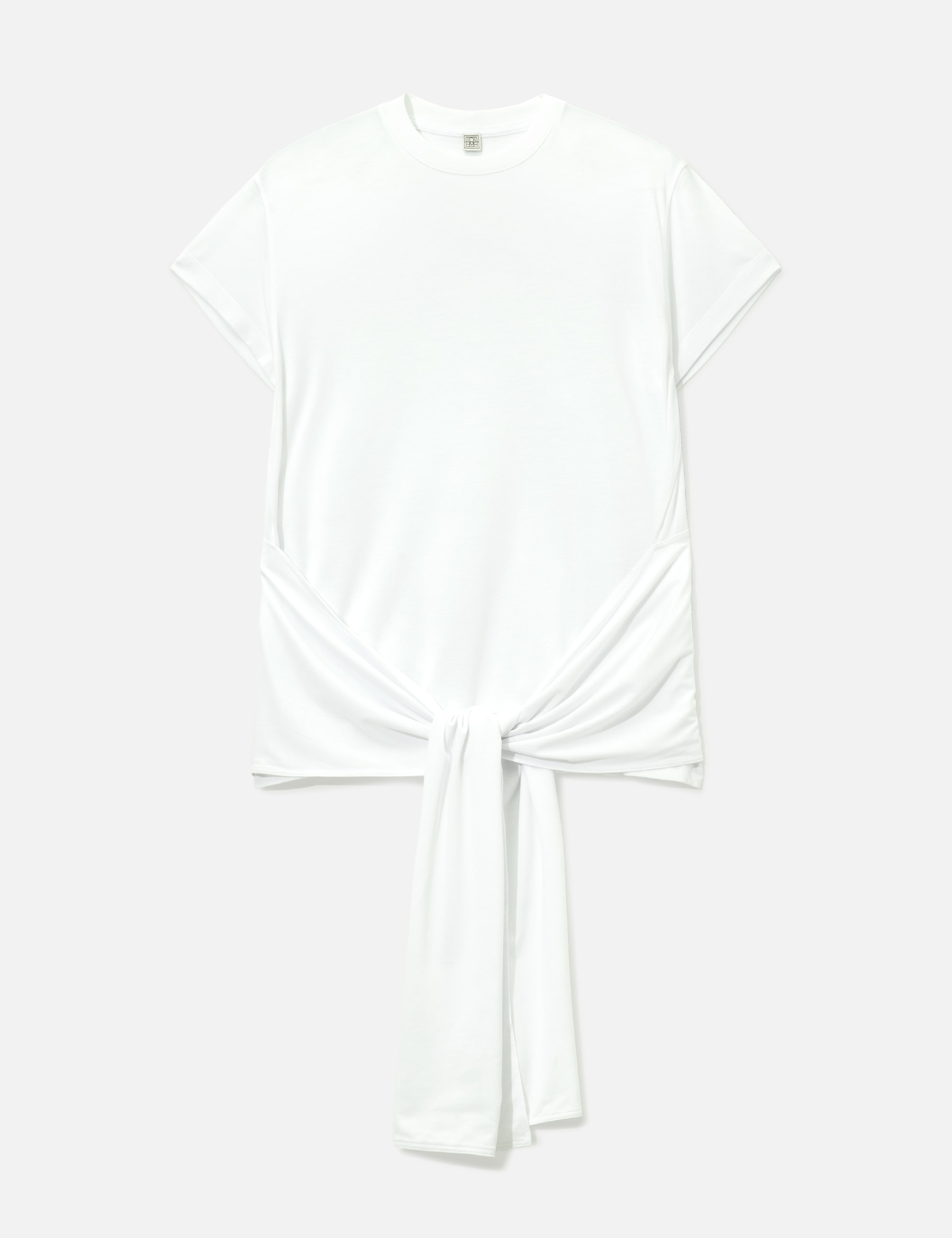 Tie-Waist Jersey Top view 16