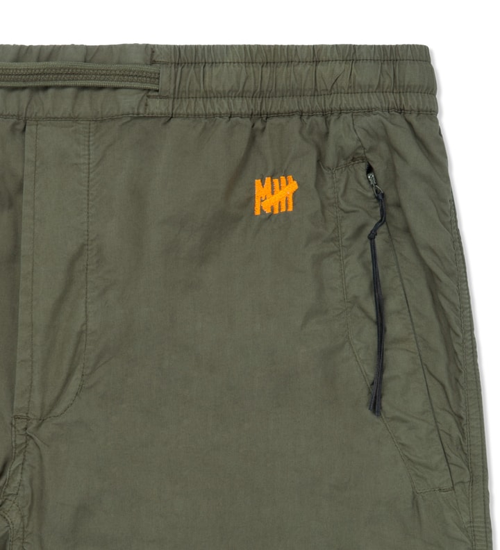 Maharishi x Undefeated Olive Lack Woven Track Pants Placeholder Image