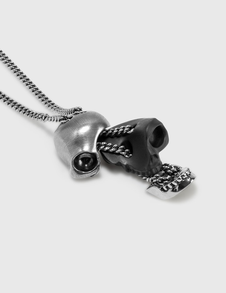 Divided Skull Pendant Necklace Placeholder Image