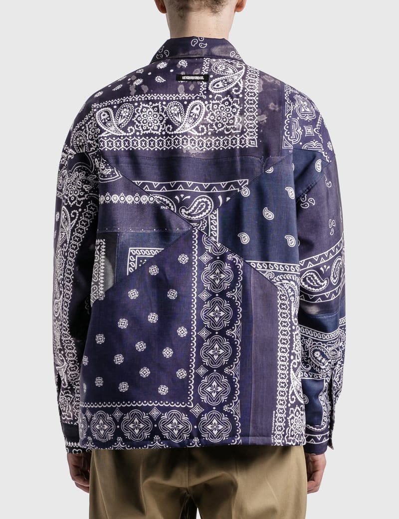NEIGHBORHOOD - Bandana Chopped Shirt 