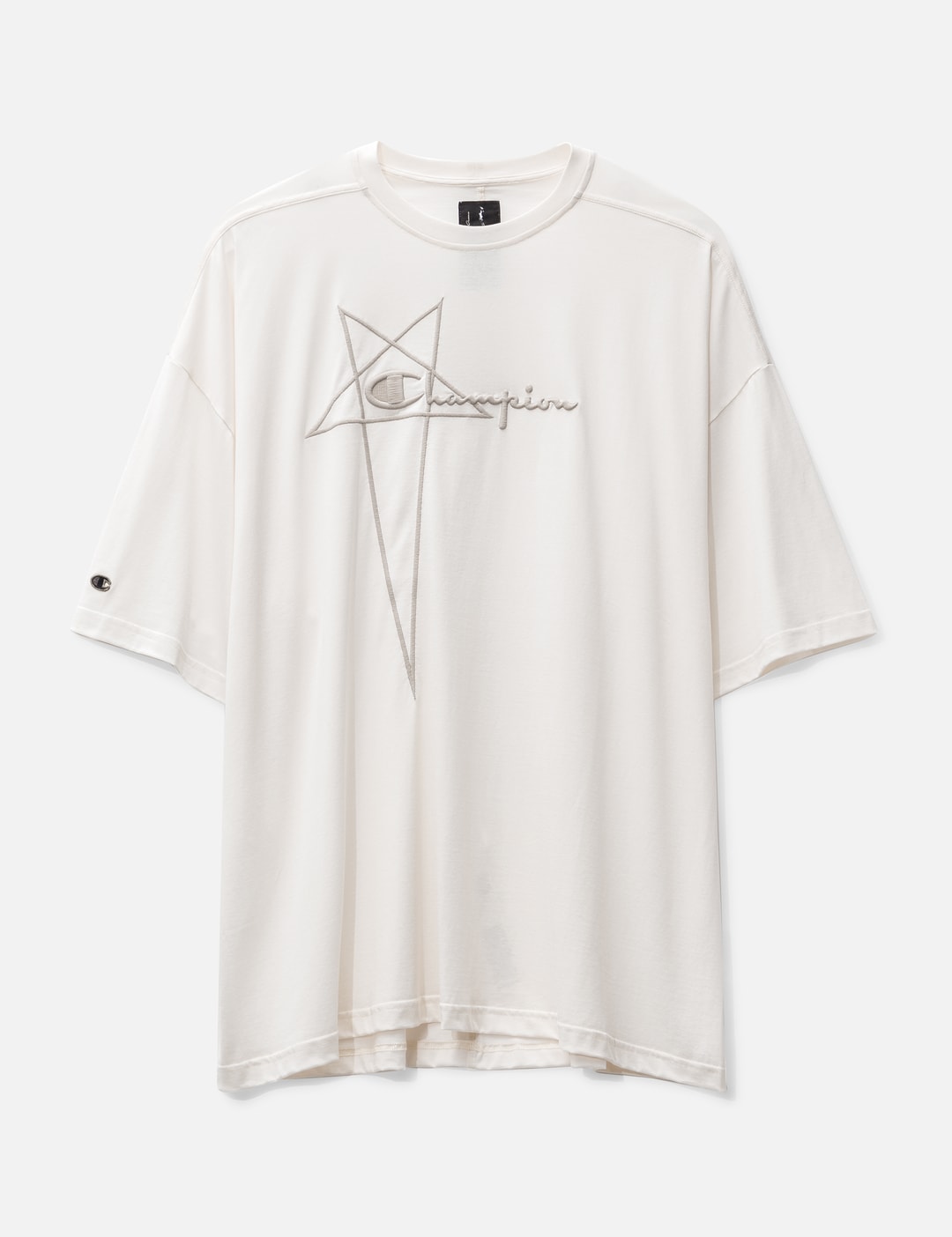 Rick Owens - Rick Owens X Champion Tommy T-Shirt | HBX - Globally 